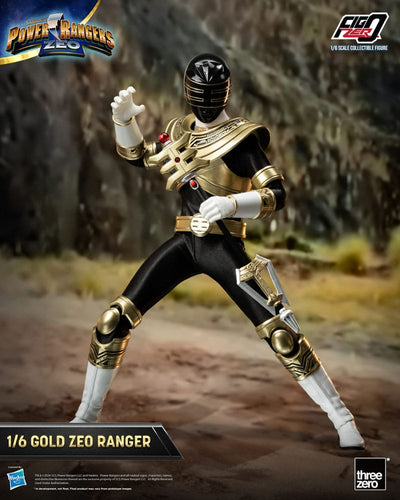 Power Rangers Zeo FigZero Action Figure 1/6 Gold Zeo Power Ranger 30cm - Action Figures - ThreeZero - Hobby Figures UK