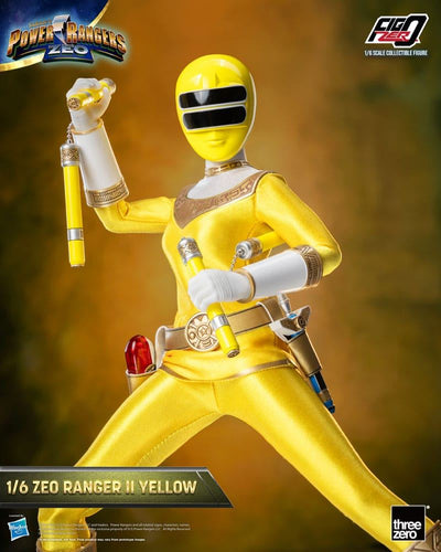 Power Rangers Zeo FigZero Action Figure 1/6 Ranger II Yellow 30cm - Action Figures - ThreeZero - Hobby Figures UK