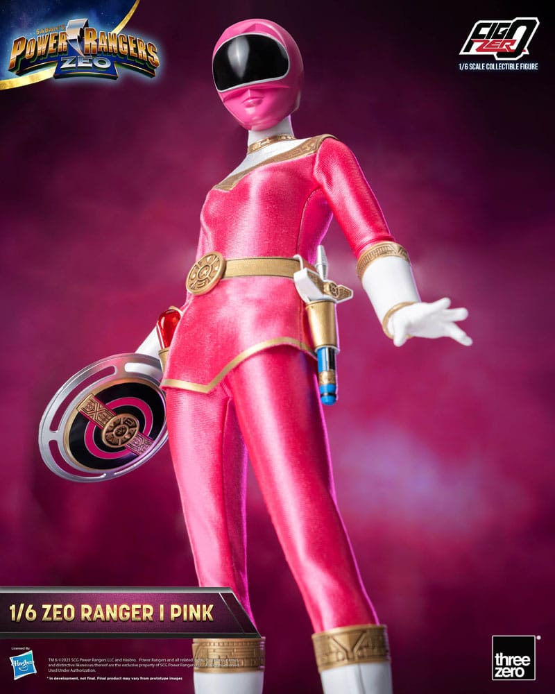 Power Rangers Zeo FigZero Action Figure 1/6 Ranger I Pink 30cm - Action Figures - ThreeZero - Hobby Figures UK