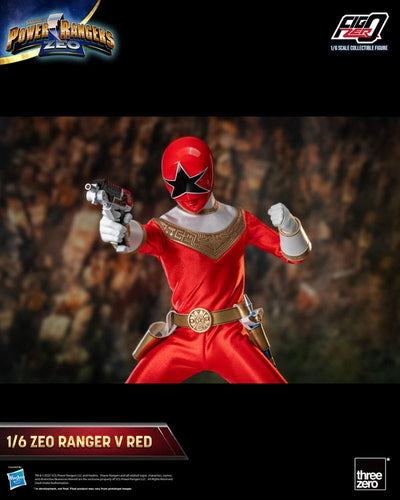 Power Rangers Zeo FigZero Action Figure 1/6 Ranger V Red 30cm - Action Figures - ThreeZero - Hobby Figures UK