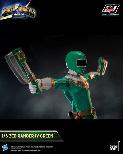 Power Rangers Zeo FigZero Action Figure 1/6 Ranger IV Green 30cm - Action Figures - ThreeZero - Hobby Figures UK