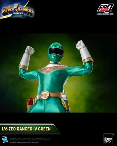 Power Rangers Zeo FigZero Action Figure 1/6 Ranger IV Green 30cm - Action Figures - ThreeZero - Hobby Figures UK