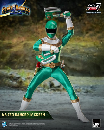 Power Rangers Zeo FigZero Action Figure 1/6 Ranger IV Green 30cm - Action Figures - ThreeZero - Hobby Figures UK