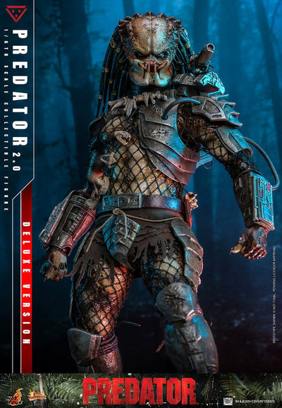 Predator Movie Masterpiece Action Figure 1/6 Predator (2.0) Deluxe Version 34cm - Action Figures - Hot Toys - Hobby Figures UK