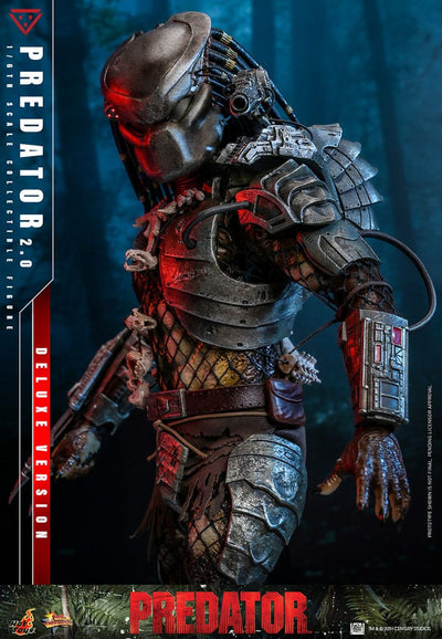 Predator Movie Masterpiece Action Figure 1/6 Predator (2.0) Deluxe Version 34cm - Action Figures - Hot Toys - Hobby Figures UK