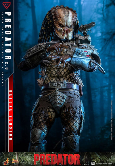 Predator Movie Masterpiece Action Figure 1/6 Predator (2.0) Deluxe Version 34cm - Action Figures - Hot Toys - Hobby Figures UK