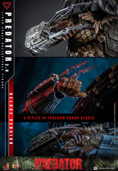 Predator Movie Masterpiece Action Figure 1/6 Predator (2.0) Deluxe Version 34cm - Action Figures - Hot Toys - Hobby Figures UK