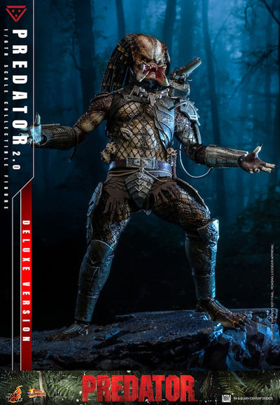 Predator Movie Masterpiece Action Figure 1/6 Predator (2.0) Deluxe Version 34cm - Action Figures - Hot Toys - Hobby Figures UK