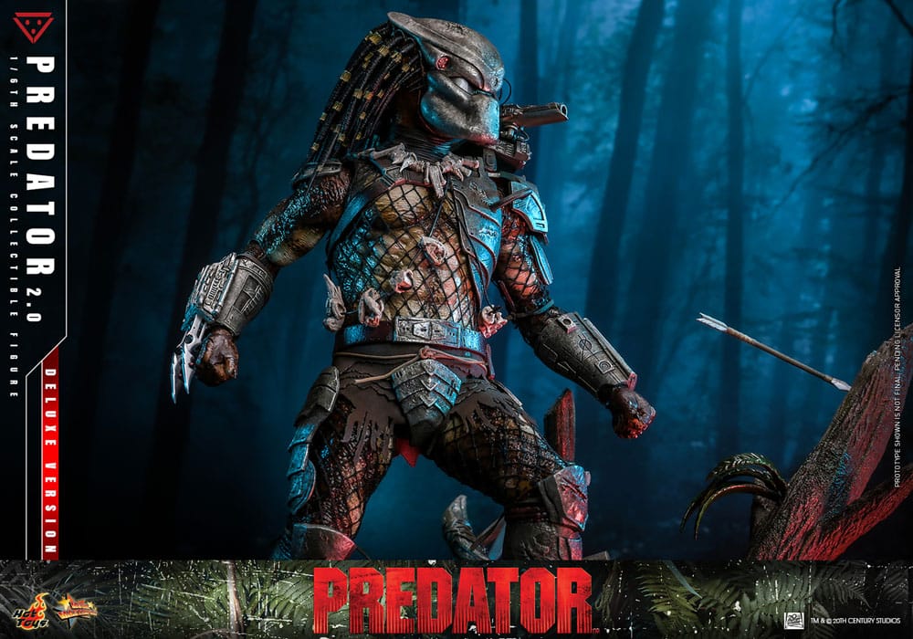 Predator Movie Masterpiece Action Figure 1/6 Predator (2.0) Deluxe