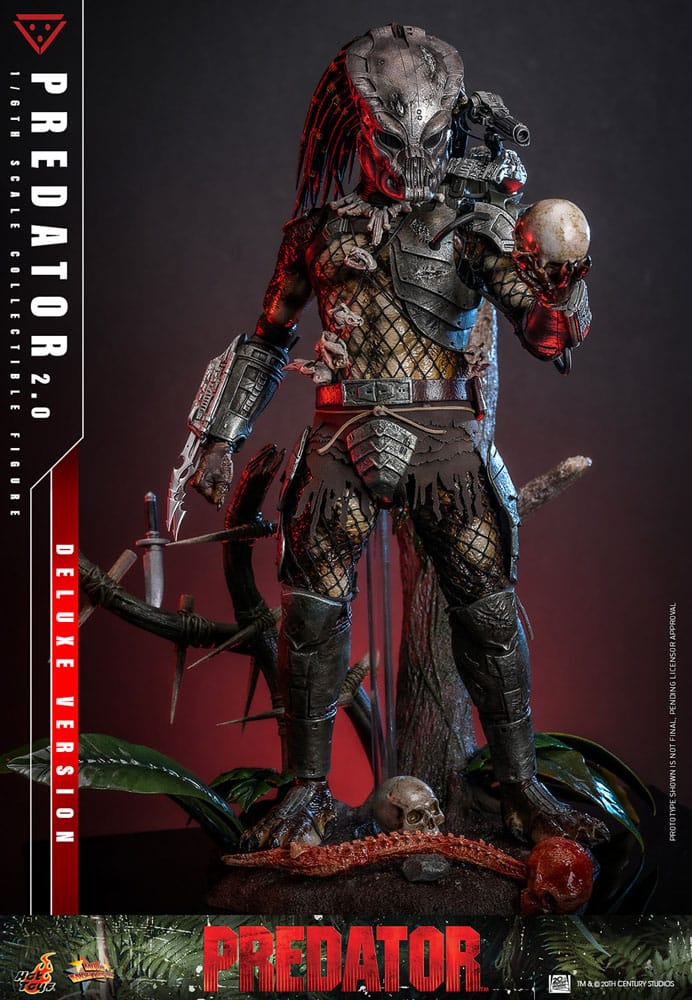 Predator Movie Masterpiece Action Figure 1/6 Predator (2.0) Deluxe Version 34cm - Action Figures - Hot Toys - Hobby Figures UK