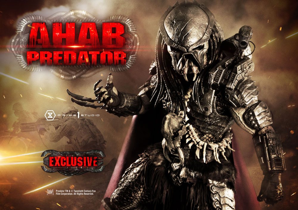 Predator Statue 1/4 Ahab Predator Exclusive Bonus Version (Dark Horse Comics) 85cm - Scale Statue - Prime 1 Studio - Hobby Figures UK