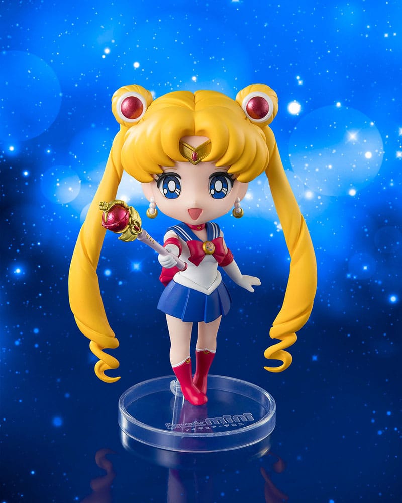 Pretty Guardian Sailor Moon R Figuarts mini Action Figure Sailor Moon Crystal Star Compact Edition 9cm - Action Figures - Bandai Tamashii Nations - Hobby Figures UK