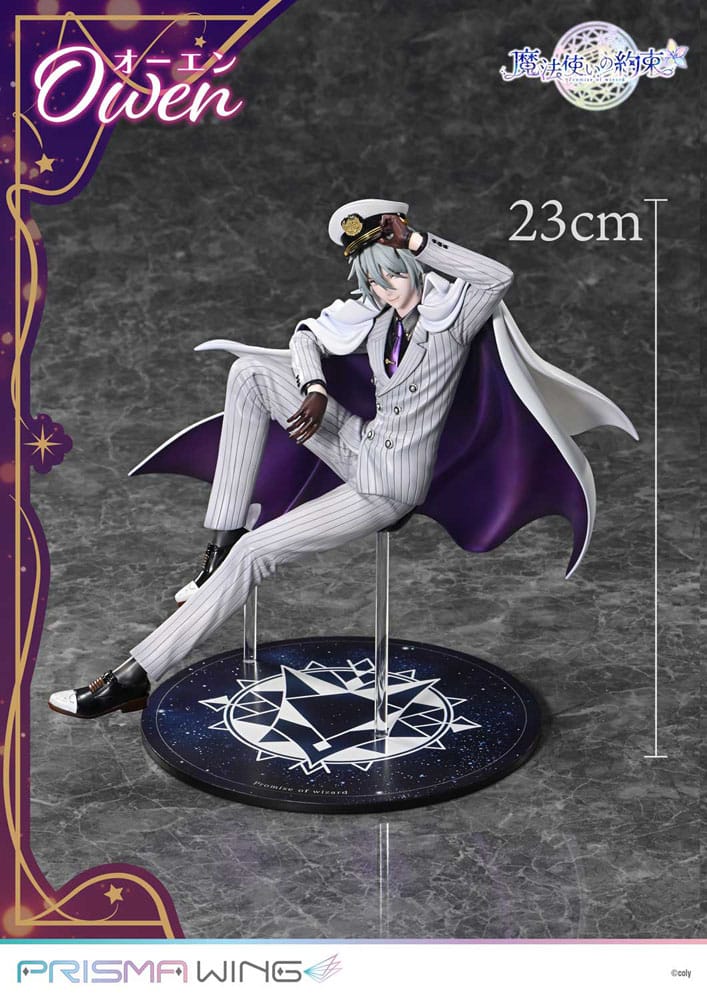 Promise of Wizard Prisma Wing PVC Statue 1/7 Owen 23cm - Scale Statue - Prime 1 Studio - Hobby Figures UK