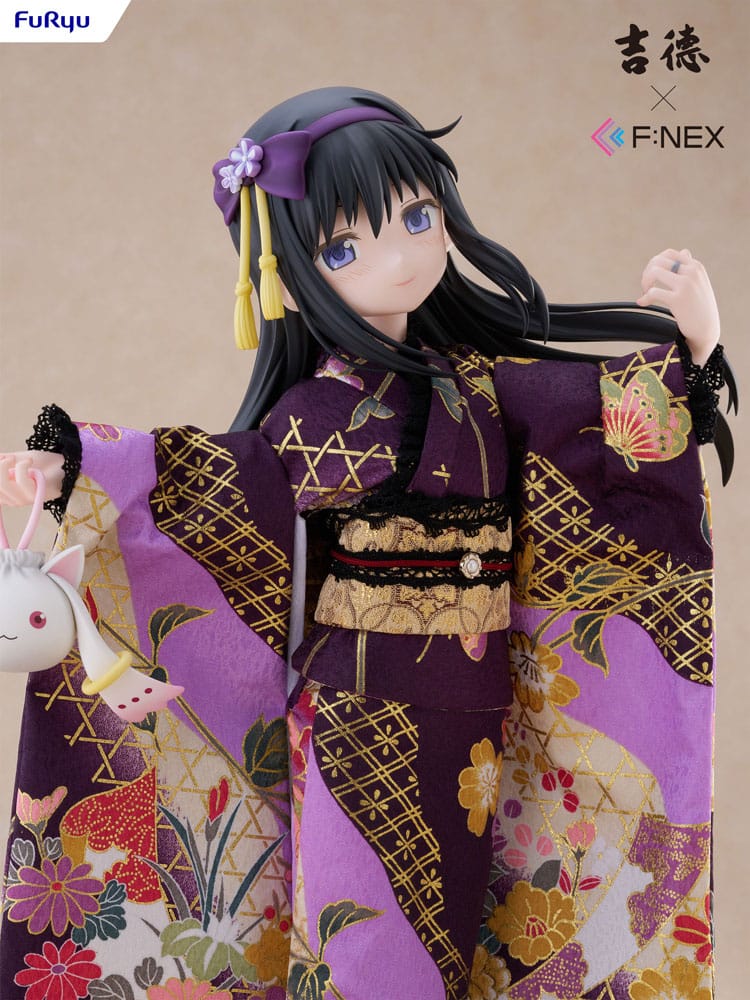 Puella Magi Madoka Magica F:NEX PVC Statue 1/4 Rebellion Madoka Kaname Japanese Doll 45cm - Scale Statue - Furyu - Hobby Figures UK