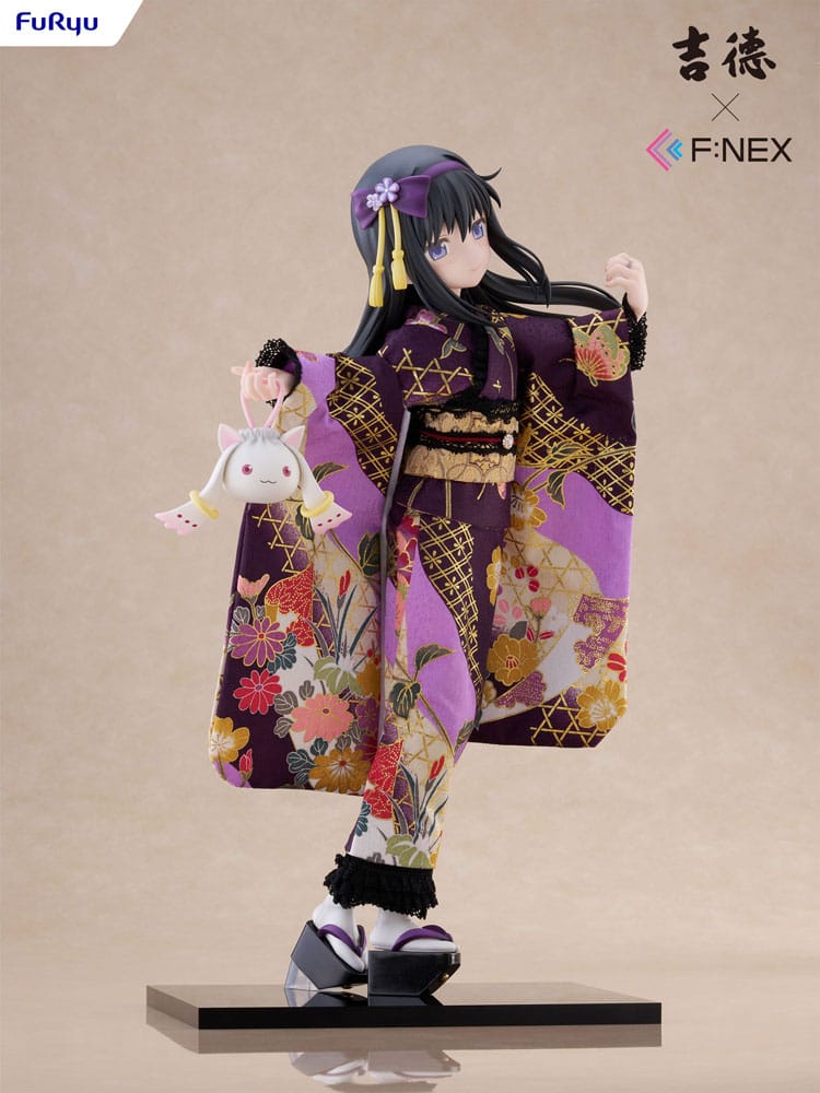 Puella Magi Madoka Magica F:NEX PVC Statue 1/4 Rebellion Madoka Kaname Japanese Doll 45cm - Scale Statue - Furyu - Hobby Figures UK