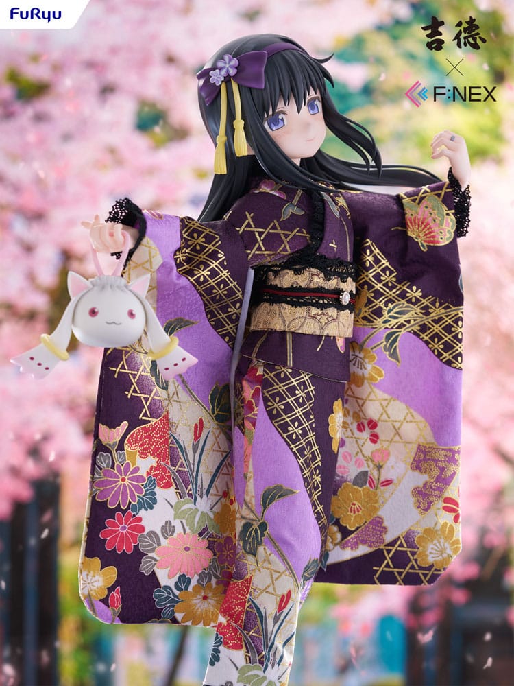 Puella Magi Madoka Magica F:NEX PVC Statue 1/4 Rebellion Madoka Kaname Japanese Doll 45cm - Scale Statue - Furyu - Hobby Figures UK