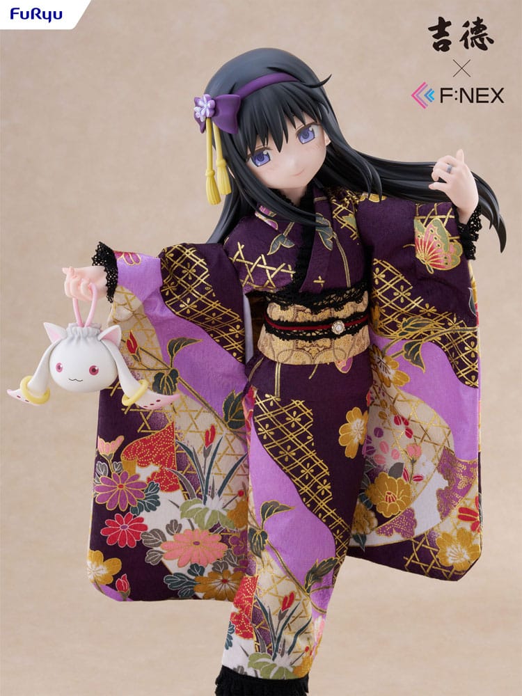 Puella Magi Madoka Magica F:NEX PVC Statue 1/4 Rebellion Madoka Kaname Japanese Doll 45cm - Scale Statue - Furyu - Hobby Figures UK