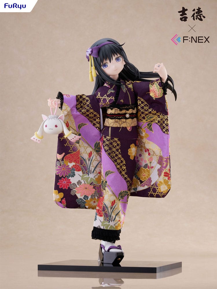 Puella Magi Madoka Magica F:NEX PVC Statue 1/4 Rebellion Madoka Kaname Japanese Doll 45cm - Scale Statue - Furyu - Hobby Figures UK