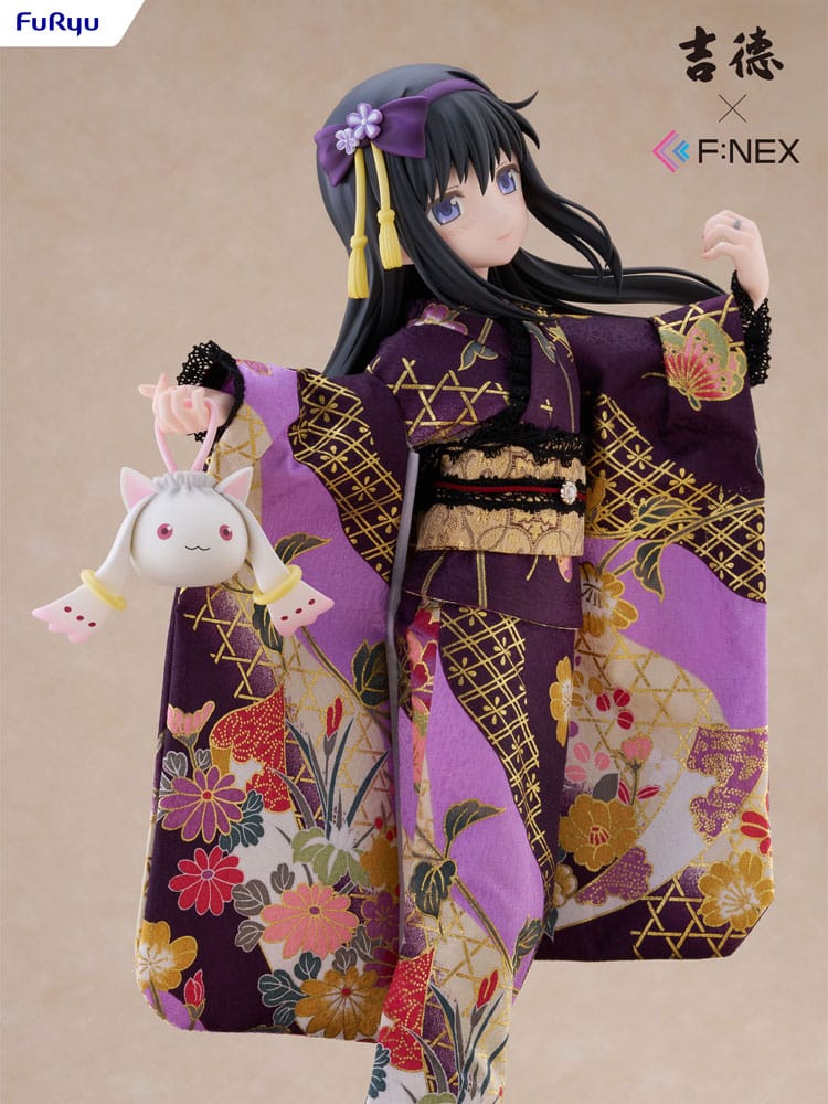 Puella Magi Madoka Magica F:NEX PVC Statue 1/4 Rebellion Madoka Kaname Japanese Doll 45cm - Scale Statue - Furyu - Hobby Figures UK