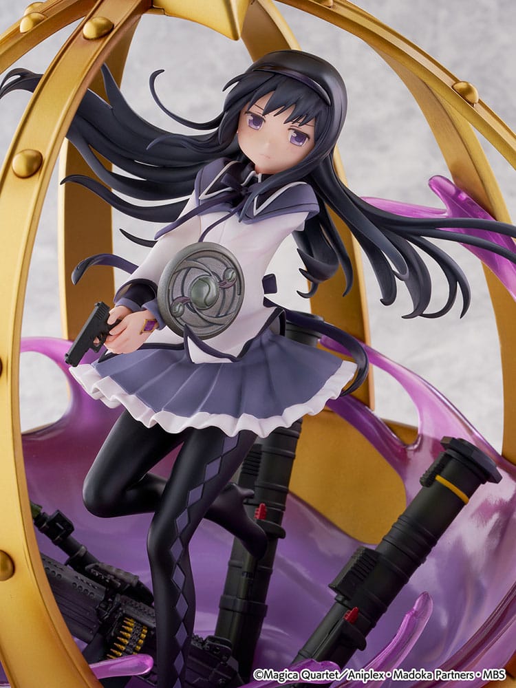 Puella Magi Madoka Magica PVC Statue 1/7 Akemi Homura 26cm - Scale Statue - CyberZ - Hobby Figures UK