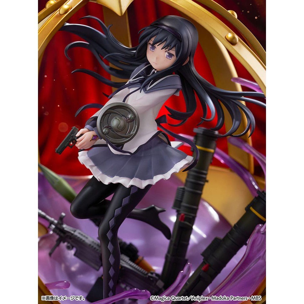 Puella Magi Madoka Magica PVC Statue 1/7 Akemi Homura 26cm - Scale Statue - CyberZ - Hobby Figures UK