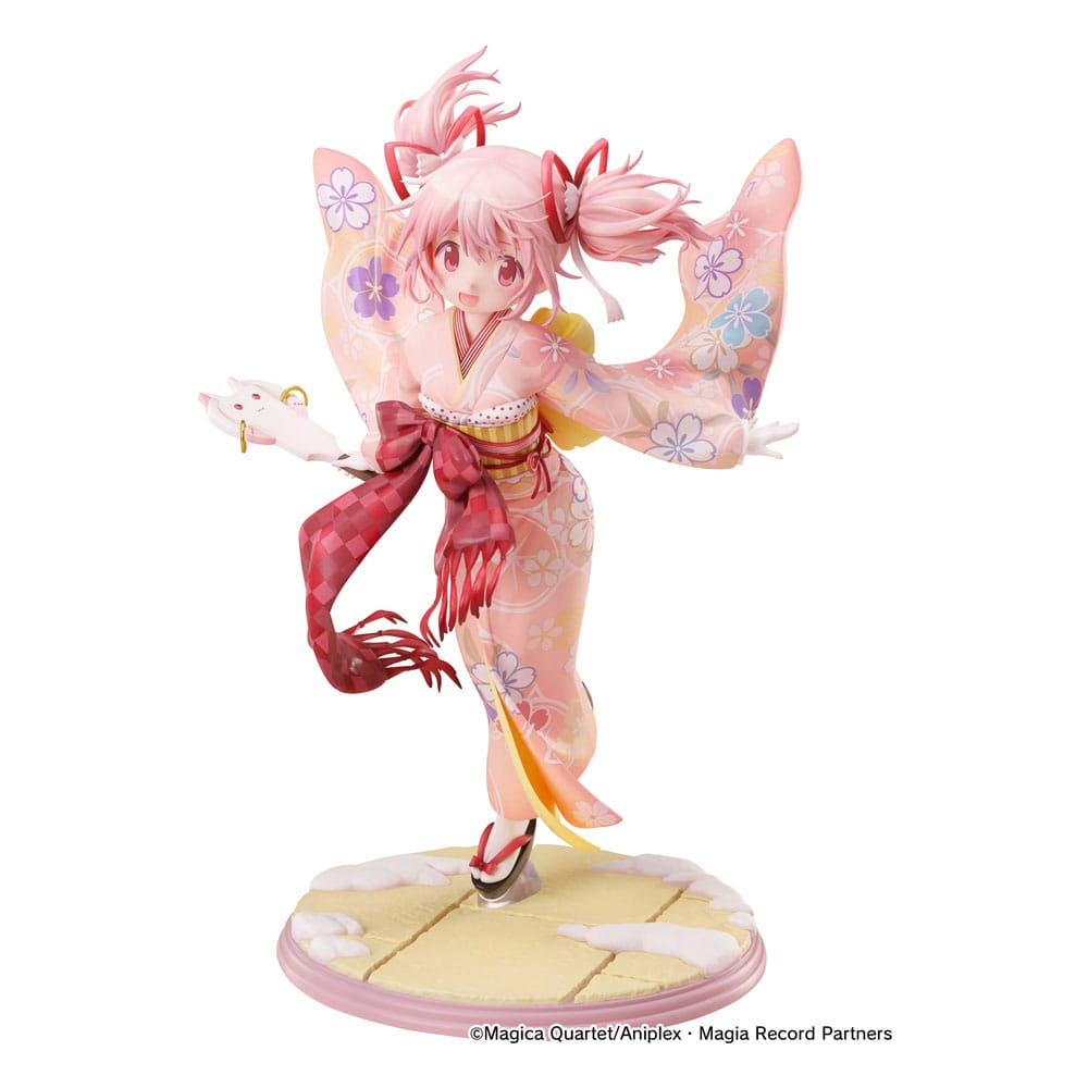 Puella Magi Madoka Magica Side Story Magia Record PVC Statue 1/7 Madoka Kaname Kimono Ver. 22cm - Scale Statue - Furyu - Hobby Figures UK