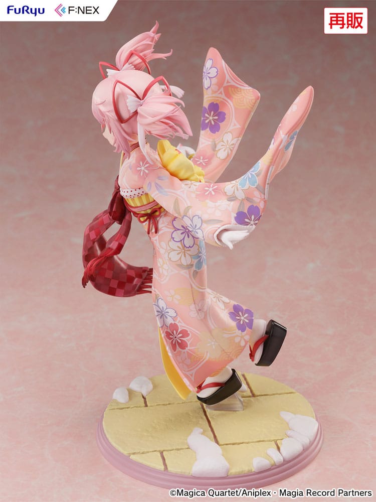 Puella Magi Madoka Magica Side Story Magia Record PVC Statue 1/7 Madoka Kaname Kimono Ver. 22cm - Scale Statue - Furyu - Hobby Figures UK