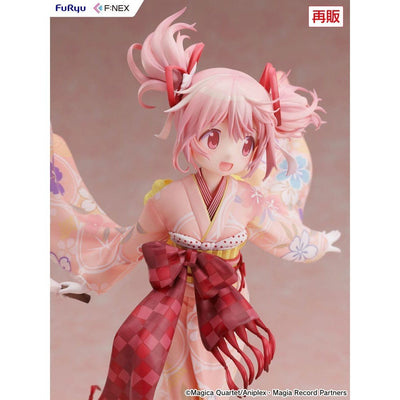 Puella Magi Madoka Magica Side Story Magia Record PVC Statue 1/7 Madoka Kaname Kimono Ver. 22cm - Scale Statue - Furyu - Hobby Figures UK