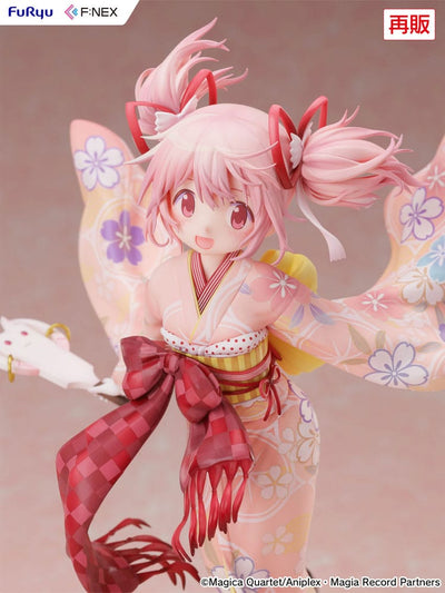 Puella Magi Madoka Magica Side Story Magia Record PVC Statue 1/7 Madoka Kaname Kimono Ver. 22cm - Scale Statue - Furyu - Hobby Figures UK