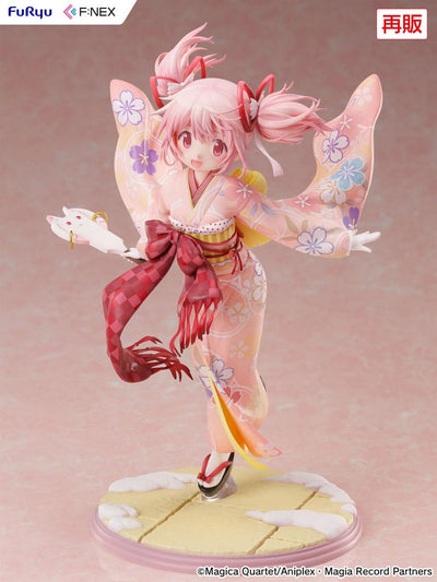 Puella Magi Madoka Magica Side Story Magia Record PVC Statue 1/7 Madoka Kaname Kimono Ver. 22cm - Scale Statue - Furyu - Hobby Figures UK