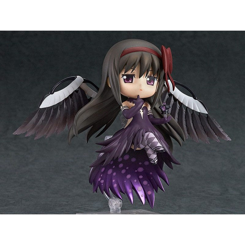 Puella Magi Madoka Magica The Movie Nendoroid Action Figure Devil Homura 10cm (re-run) - Mini Figures - Good Smile Company - Hobby Figures UK