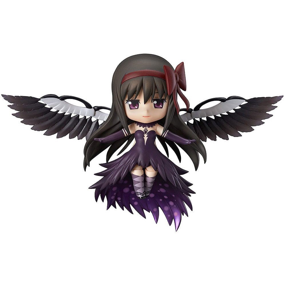 Puella Magi Madoka Magica The Movie Nendoroid Action Figure Devil Homura 10cm (re-run) - Mini Figures - Good Smile Company - Hobby Figures UK