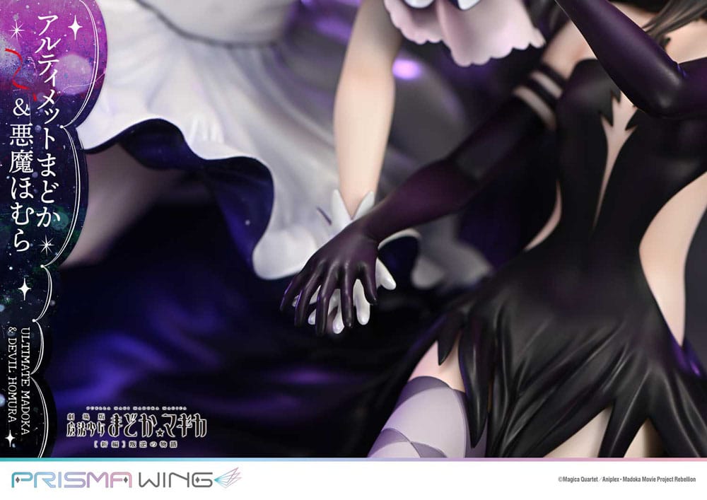 Puella Magi Madoka Magica The Movie Rebellion Prisma Wing PVC Statue 1/7 Ultimate Madoka & Devil Homura 43cm