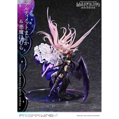 Puella Magi Madoka Magica The Movie Rebellion Prisma Wing PVC Statue 1/7 Ultimate Madoka & Devil Homura 43cm