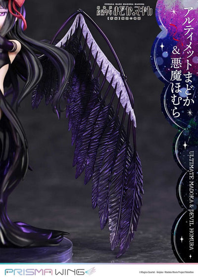 Puella Magi Madoka Magica The Movie Rebellion Prisma Wing PVC Statue 1/7 Ultimate Madoka & Devil Homura 43cm