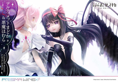 Puella Magi Madoka Magica The Movie Rebellion Prisma Wing PVC Statue 1/7 Ultimate Madoka & Devil Homura 43cm