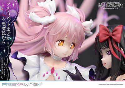 Puella Magi Madoka Magica The Movie Rebellion Prisma Wing PVC Statue 1/7 Ultimate Madoka & Devil Homura 43cm