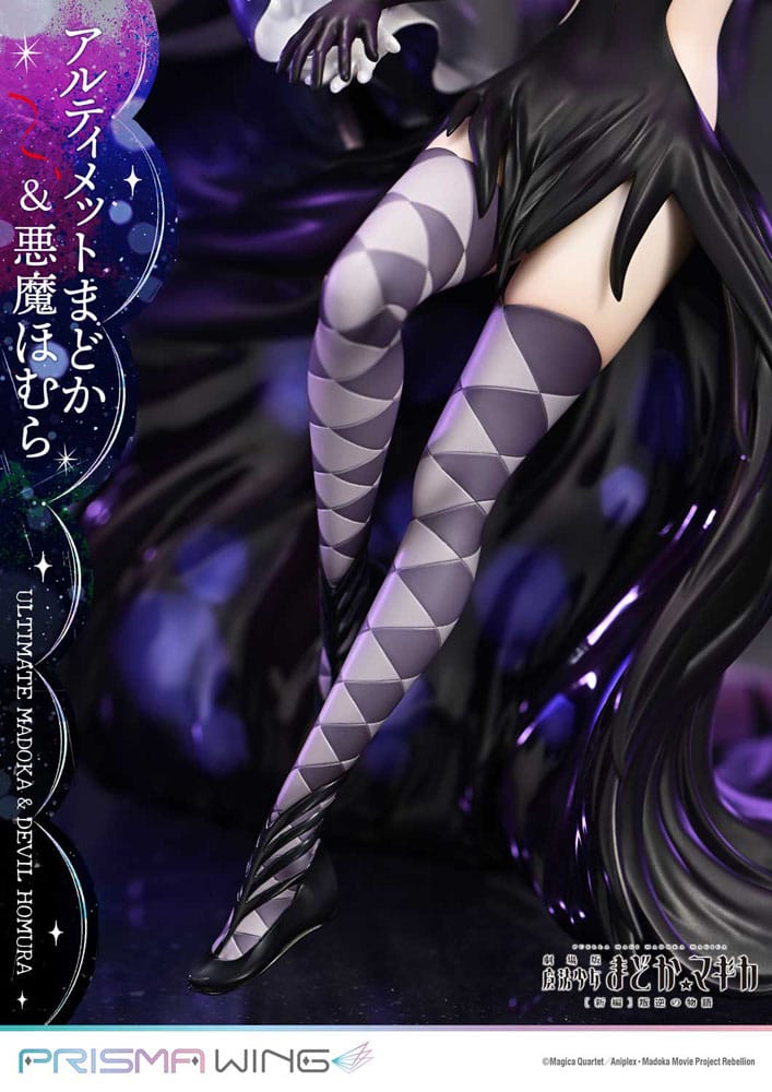 Puella Magi Madoka Magica The Movie Rebellion Prisma Wing PVC Statue 1/7 Ultimate Madoka & Devil Homura 43cm