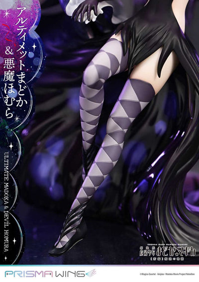 Puella Magi Madoka Magica The Movie Rebellion Prisma Wing PVC Statue 1/7 Ultimate Madoka & Devil Homura 43cm
