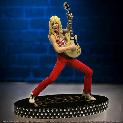 Randy Rhoads IV Rock Iconz Statue The Early Years Red Version 24cm - Scale Statue - Knucklebonz - Hobby Figures UK