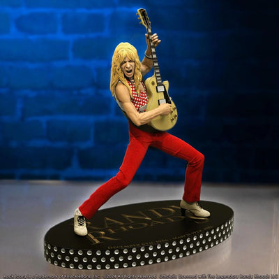 Randy Rhoads IV Rock Iconz Statue The Early Years Red Version 24cm - Scale Statue - Knucklebonz - Hobby Figures UK