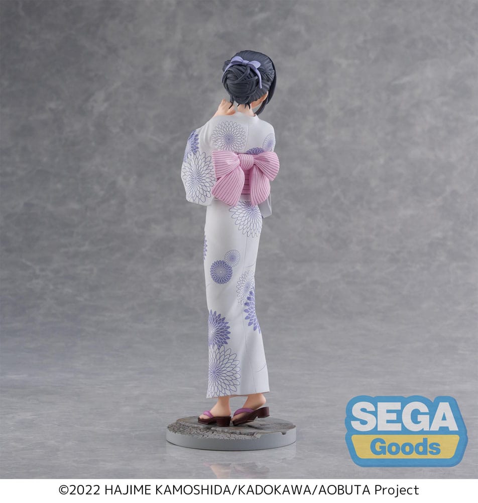 Rascal Does Not Dream of Bunny Girl Senpai Luminasta PVC Statue Mai Sakurajima Yukata 22cm - Scale Statue - Sega - Hobby Figures UK