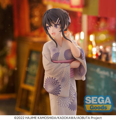 Rascal Does Not Dream of Bunny Girl Senpai Luminasta PVC Statue Mai Sakurajima Yukata 22cm - Scale Statue - Sega - Hobby Figures UK