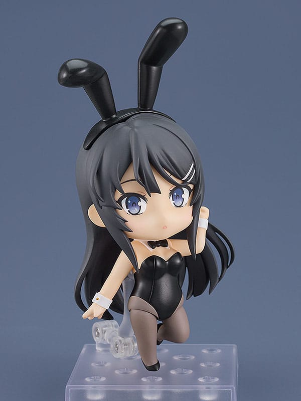 Rascal Does Not Dream of Bunny Girl Senpai Nendoroid Action Figure Mai Sakurajima: Bunny Girl Ver. 10cm - Mini Figures - Good Smile Company - Hobby Figures UK