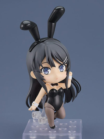 Rascal Does Not Dream of Bunny Girl Senpai Nendoroid Action Figure Mai Sakurajima: Bunny Girl Ver. 10cm - Mini Figures - Good Smile Company - Hobby Figures UK
