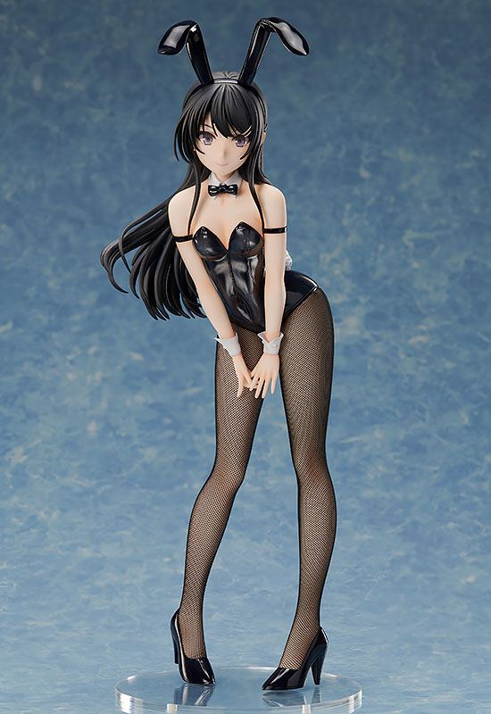 Rascal Does Not Dream of Bunny Girl Senpai PVC Statue 1/4 Mai Sakurajima Bunny Ver. (re-run) 40cm - Scale Statue - FREEing - Hobby Figures UK