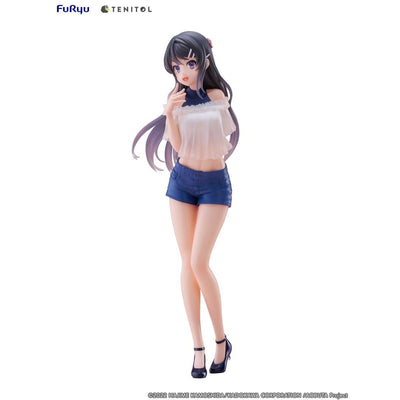 Rascal Does Not Dream of Bunny Girl Senpai Tenitol PVC Statue Mai Sakurajima 29cm - Scale Statue - Furyu - Hobby Figures UK