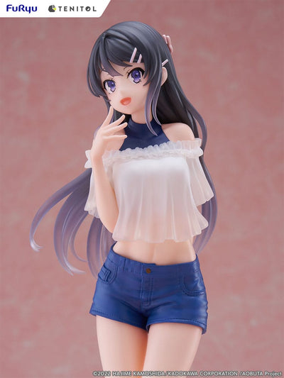 Rascal Does Not Dream of Bunny Girl Senpai Tenitol PVC Statue Mai Sakurajima 29cm - Scale Statue - Furyu - Hobby Figures UK