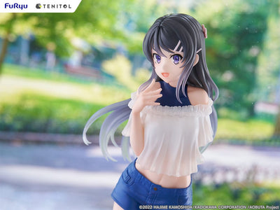Rascal Does Not Dream of Bunny Girl Senpai Tenitol PVC Statue Mai Sakurajima 29cm - Scale Statue - Furyu - Hobby Figures UK