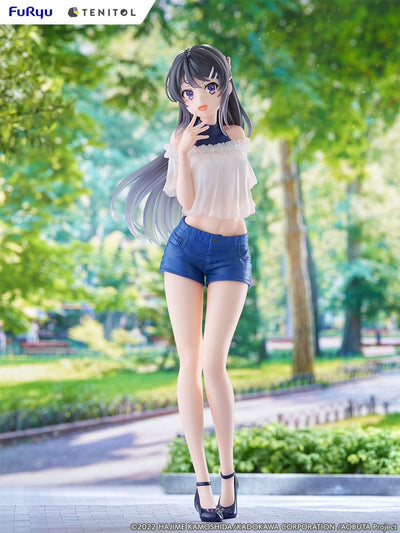 Rascal Does Not Dream of Bunny Girl Senpai Tenitol PVC Statue Mai Sakurajima 29cm - Scale Statue - Furyu - Hobby Figures UK